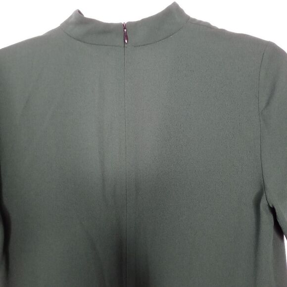 Zara emerald green choker dress size XS - Picture 10 of 11